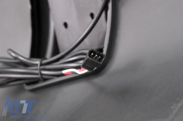 Kit Carrosserie Aero pour Tesla Model 3 17-22 Pare-chocs Diffuseur d'air Passages Roue Noir-image-6110762