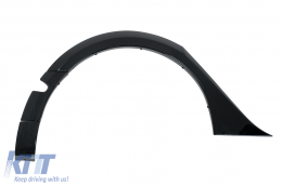Kit Carrosserie Aero pour Tesla Model 3 17-22 Pare-chocs Diffuseur d'air Passages Roue Noir-image-6110773