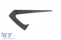 Kit Carrosserie Aero pour Tesla Model 3 17-22 Pare-chocs Diffuseur d'air Passages Roue Noir-image-6110787