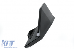 Kit Carrosserie Aero pour Tesla Model 3 17-22 Pare-chocs Diffuseur d'air Passages Roue Noir-image-6110791