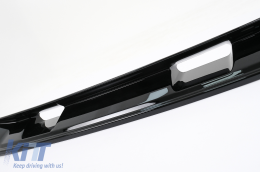 Kit Carrosserie Aero pour Tesla Model 3 2023+ Lèvre Pare-chocs Diffuseur d'air Noir-image-6110814