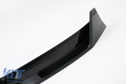 Kit Carrosserie Aero pour Tesla Model 3 2023+ Lèvre Pare-chocs Diffuseur d'air Noir-image-6110815