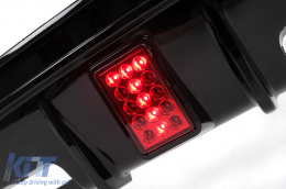 Kit Carrosserie Aero pour Tesla Model 3 2023+ Lèvre Pare-chocs Diffuseur d'air Noir-image-6110823