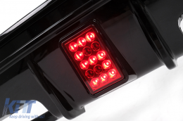 Kit Carrosserie Aero pour Tesla Model 3 2023+ Lèvre Pare-chocs Diffuseur d'air Noir-image-6110824