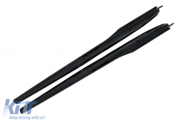 Kit Carrosserie Aero pour Tesla Model 3 2023+ Lèvre Pare-chocs Diffuseur d'air Noir-image-6110834