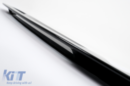 Kit Carrosserie Aero pour Tesla Model 3 2023+ Lèvre Pare-chocs Diffuseur d'air Noir-image-6110841