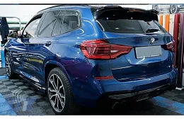 Kit Carrosserie Aérodynamique pour BMW X3 G01 M Sport 2018-2020 Spoiler Black Knight Design-image-6127053