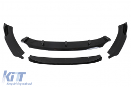 Kit Carrosserie Aérodynamique pour BMW X3 G01 M-Tech 18-20, Black Knight Design Pare-chocs Lèvre Spoiler-image-6113416