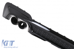 Kit Carrosserie Aérodynamique pour BMW X3 G01 M-Tech 18-20, Black Knight Design Pare-chocs Lèvre Spoiler-image-6113419