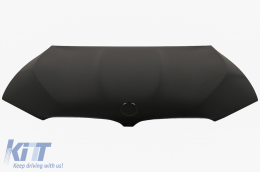 Kit carrosserie Capot pour BMW Série 5 F10 10-17 Conversion en G30 LCI M5 Design Ailes-image-6107334