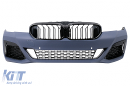 Kit Carrosserie Capot pour BMW Série 5 F10 10-17 Conversion G30 LCI Design Ailes-image-6109067