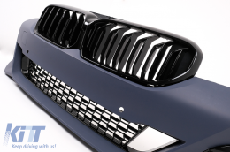 Kit Carrosserie Capot pour BMW Série 5 F10 10-17 Conversion G30 LCI Design Ailes-image-6109072