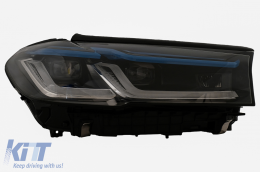Kit Carrosserie Capot pour BMW Série 5 F10 10-17 Conversion G30 LCI Design Ailes-image-6109107