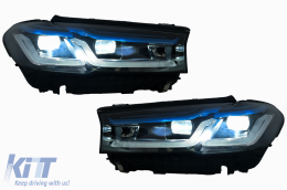 Kit Carrosserie Capot pour BMW Série 5 F10 10-17 Conversion G30 LCI Design Ailes-image-6109112