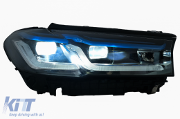 Kit Carrosserie Capot pour BMW Série 5 F10 10-17 Conversion G30 LCI Design Ailes-image-6109113