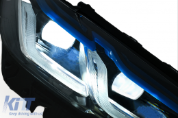 Kit Carrosserie Capot pour BMW Série 5 F10 10-17 Conversion G30 LCI Design Ailes-image-6109114