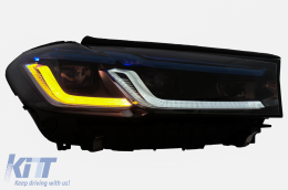 Kit Carrosserie Capot pour BMW Série 5 F10 10-17 Conversion G30 LCI Design Ailes-image-6109117