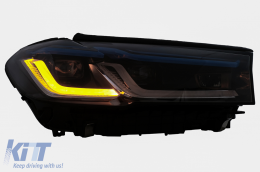 Kit Carrosserie Capot pour BMW Série 5 F10 10-17 Conversion G30 LCI Design Ailes-image-6109118