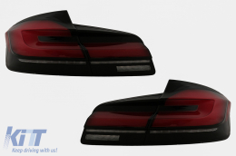 Kit Carrosserie Capot pour BMW Série 5 F10 10-17 Conversion G30 LCI Design Ailes-image-6109125