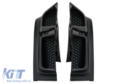 Kit carrosserie pare-chocs Calandre Passages Roue pour Mercedes G W463 2018+-image-6077254