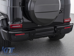Kit carrosserie pare-chocs Calandre Passages Roue pour Mercedes G W463 2018+-image-6077276