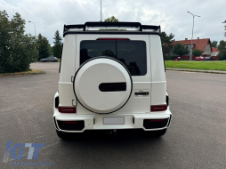 Kit carrosserie pare-chocs Calandre Passages Roue pour Mercedes G W463 2018+-image-6107966