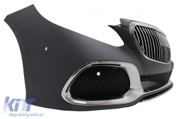 Kit carrosserie pare-chocs Calandre pour Mercedes Classe E W212 Facelift 2013-2016 Embouts d'échappement-image-6097610