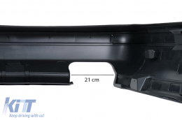 Kit carrosserie Pare-chocs pour BMW Série 5 E34 1987-1995 M-Tech Design Berline Touring Moulures-image-6109515