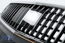Kit Carrosserie Pare-chocs pour Mercedes Vito Viano W639 Facelift 10-2014 Grille Phares-image-6107845
