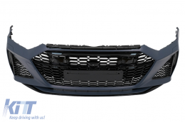 Kit Carrosserie pour Audi A7 4K8 2018+ Pare-chocs Wide RS Design Ailes Avant Grille-image-6104766