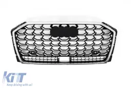 Kit Carrosserie pour AUDI A8 D5 2018-2021 S8 2022 Design Pare-chocs Diffuseur d'air Embouts d'échappement-image-5998593