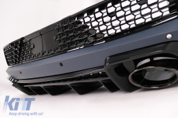 Kit carrosserie pour Audi R8 Coupé Cabrio 4S 2nd Gen 2015-2021 Pare-chocs Grille-image-6097348