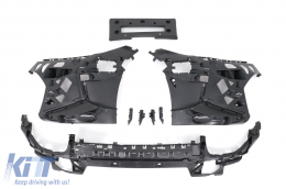 Kit Carrosserie pour BMW 3 Série G20 LCI Sedan 2023- M-Tech Design Pare-chocs Diffuseur-image-6108463