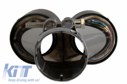 Kit carrosserie pour BMW 4er F32 F33 13-17 Pare-choc Ailes Embouts carbone M4 Look-image-6061475