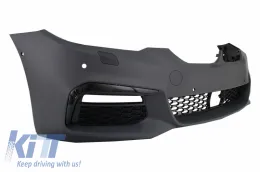 Kit carrosserie pour BMW 5 G30 2017-2019 calandre embouts d'échappement M-Tech Look-image-6068593