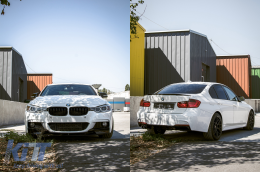 Kit carrosserie pour BMW F30 11+ Pare-chocs Brouillard Jupes M-Performance Look--image-6070055