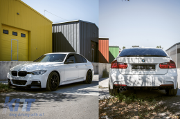 Kit carrosserie pour BMW F30 11+ Pare-chocs Brouillard Jupes M-Performance Look--image-6070056