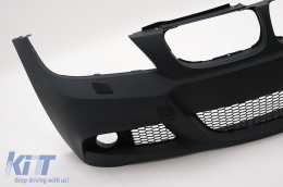 Kit carrosserie pour BMW Série 3 E90 LCI Limousine 2008-2011 M-Technik Design Pare-chocs Jupes latérales-image-6098383