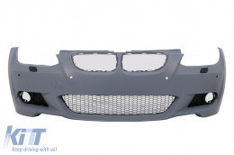 Kit carrosserie pour BMW Série 3 E92 E93 Non-LCI 06-09 Coupé Cabrio M-Tech Look Pare-chocs Jupes latérales-image-6103180