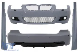 image-12-Kit carrosserie pour BMW Série 3 E92 E93 Non-LCI 06-09 Coupé Cabrio M-Tech Look Pare-chocs Jupes latérales