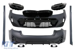 image-47-Kit carrosserie pour BMW Série 3 G20 Berline 18-22 Upgrade vers LCI Look Pare-chocs Phares