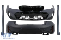 image-28-Kit carrosserie pour BMW Série 3 G20 Berline 18-22 Upgrade vers LCI Look Pare-chocs Jupes