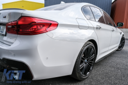 Kit carrosserie pour BMW Série 5 G30 17-2019 M5 Design PDC Pare-chocs Jupes latérales Diffuseur-image-6097542