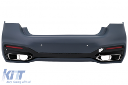 Kit carrosserie pour BMW Série 7 F01 2008-2015 Conversion au design G12 restylé-image-6102656