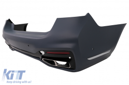 Kit carrosserie pour BMW Série 7 F01 2008-2015 Conversion au design G12 restylé-image-6102657