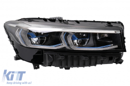 Kit carrosserie pour BMW Série 7 F01 2008-2015 Conversion au design G12 restylé-image-6102661