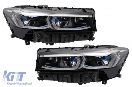 Kit carrosserie pour BMW Série 7 F01 2008-2015 Conversion au design G12 restylé-image-6102662
