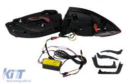 Kit carrosserie pour BMW Série 7 F01 2008-2015 Conversion au design G12 restylé-image-6102667