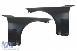 Kit carrosserie pour BMW Série 7 F01 2008-2015 Conversion au design G12 restylé-image-6102673