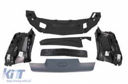Kit carrosserie pour BMW Série 7 F01 2008-2015 Conversion au design G12 restylé-image-6102681